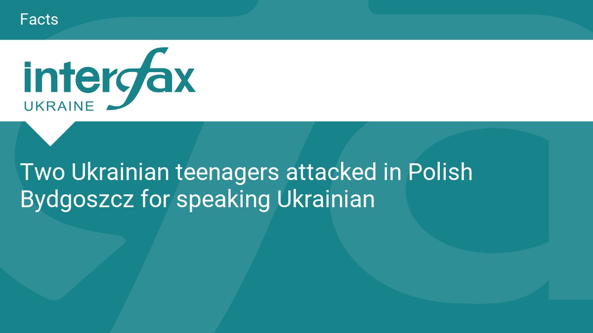 Two Ukrainian teenagers attacked in Polish Bydgoszcz for speaking Ukrainian