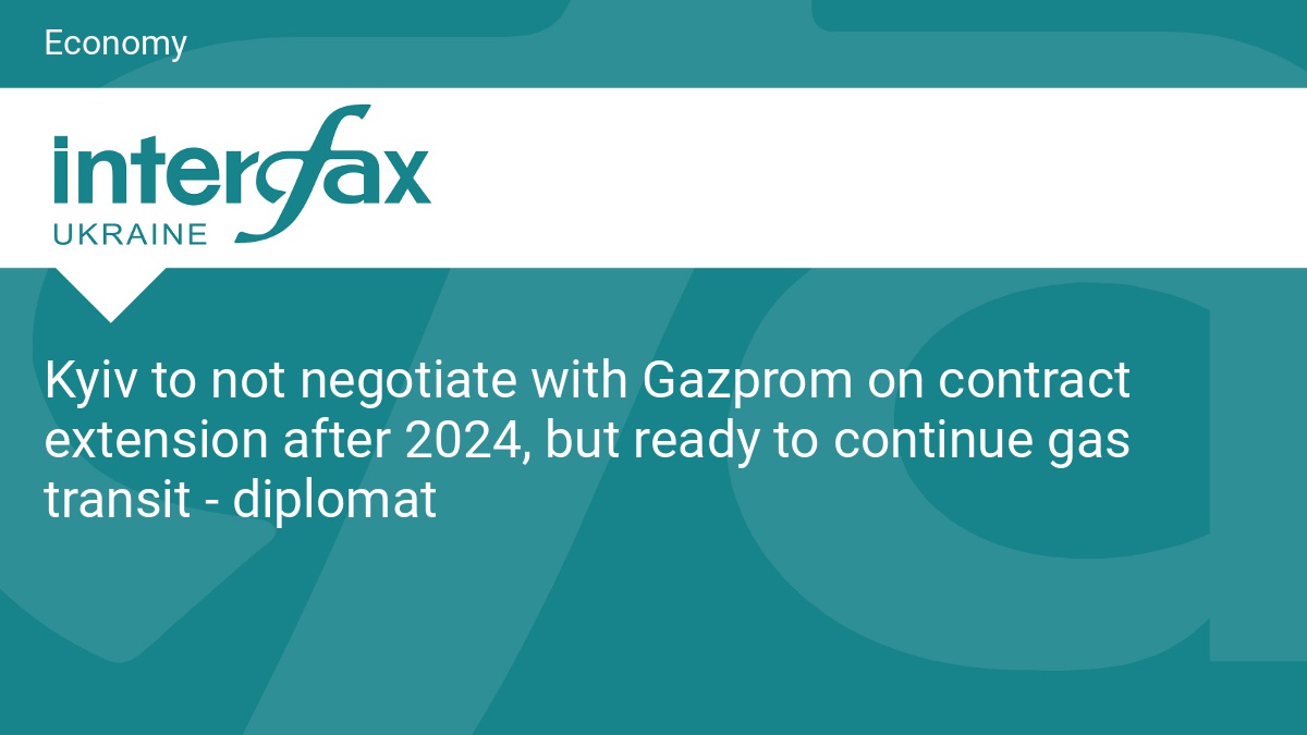 Kyiv to not negotiate with Gazprom on contract extension after 2024, but ready to continue gas transit - Vimarsana News