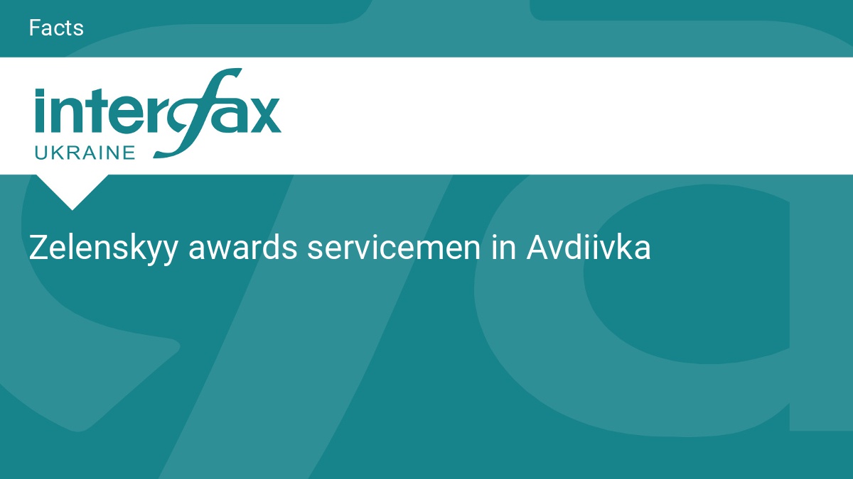 Zelenskyy awards servicemen in Avdiivka - Vimarsana News