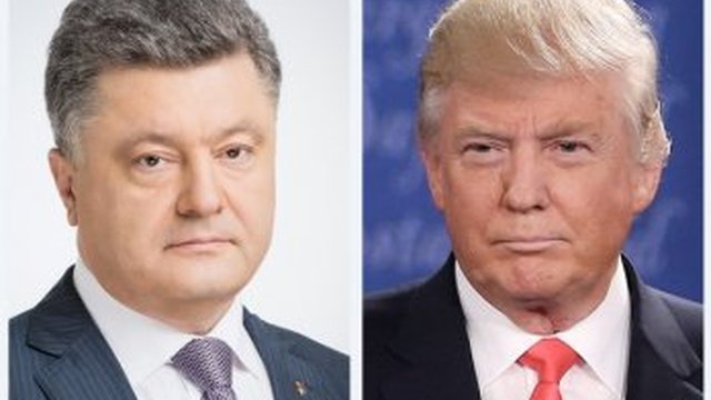 Порошенко запевнив Трампа в готовності до активної співпраці для посилення стратегічного партнерства