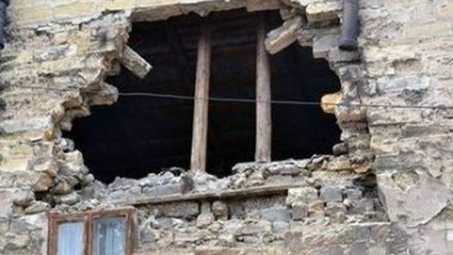 В Одесі обвалилася стіна двоповерхового житлового будинку