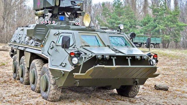 Ukraine adds new light BTR-4E to its arsenal