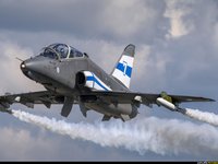 У Фінляндії зазнав аварії навчально-тренувальний літак ВПС Hawk, пілоти врятувалися