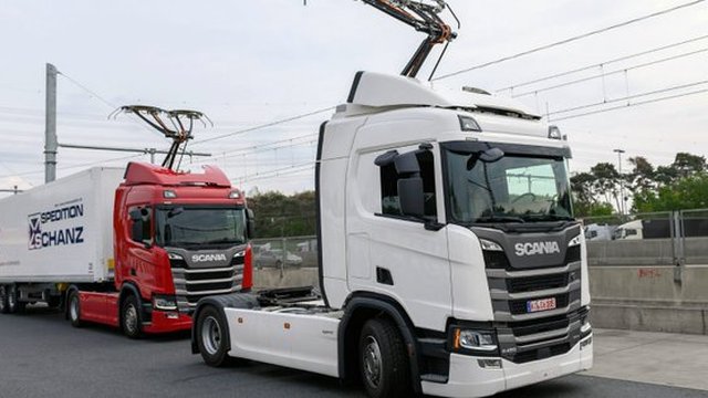 Німеччина відкрила автобан для електровантажівок