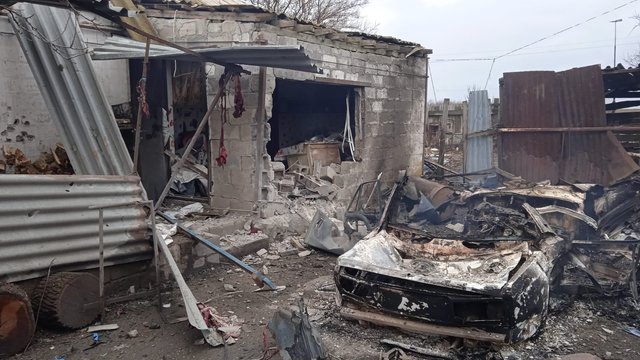Окупанти обстрілюють селище Нью-Йорк із мінометів та великокаліберних кулеметів - голова Донецької обладміністрації