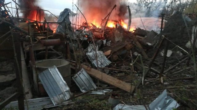 As result of two missile strikes on Fastiv, infrastructure facilities damaged, two houses destroyed, two people injured - police