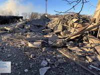 Вследствие обстрела Степногорска в Запорожской области погибла женщина, повреждены многоэтажки