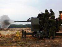Литва передасть Україні партію зенітних гармат та гелікоптери Мі-8
