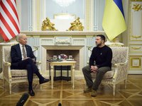Байден: Я в Києві, щоб підтвердити нашу непохитну відданість демократії, суверенітету і територіальній цілісності України