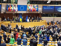 Україна, що перемагає, буде членом Євросоюзу, що перемагає, - Зеленський у Європарламенті