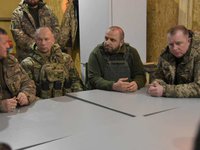 Залужний, Умєров і Шаптала відвідали позиції Сил оборони в районі Куп'янська