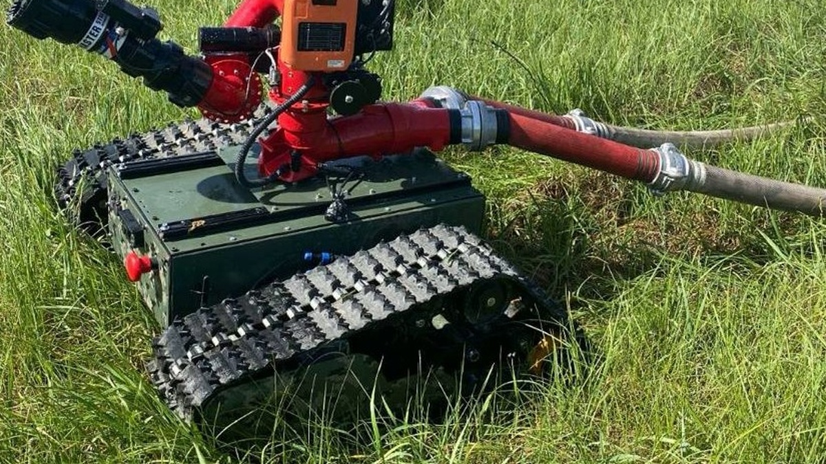 Ukraine's first firefighting robot approved for use by Armed Forces
