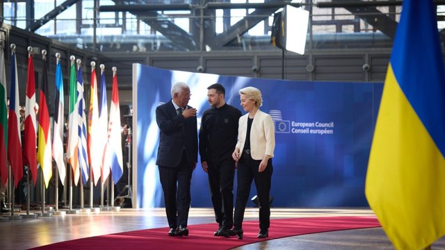 Зеленський планує обговорити на Єврораді відкриття 5 кластерів, посилення ППО та тиск на РФ