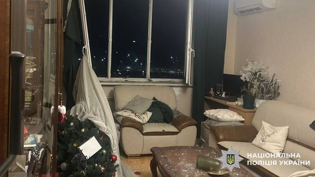 Нічна атака на Київ: п’ятеро постраждалих, серед них - 2-річна дівчинка