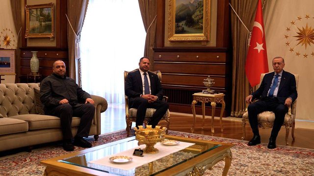 Українська делегація перед зустріччю з делегацією РФ зустрілась з Ердоганом, його радником та главою МЗС - Умєров
