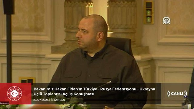 Умєров у Стамбулі: Україна готова до припинення вогню, готова до зустрічі лідерів