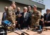 Келлогг посетил тренировочные локации Нацгвардии, где ознакомился с оснащением гвардейцев и их подготовкой