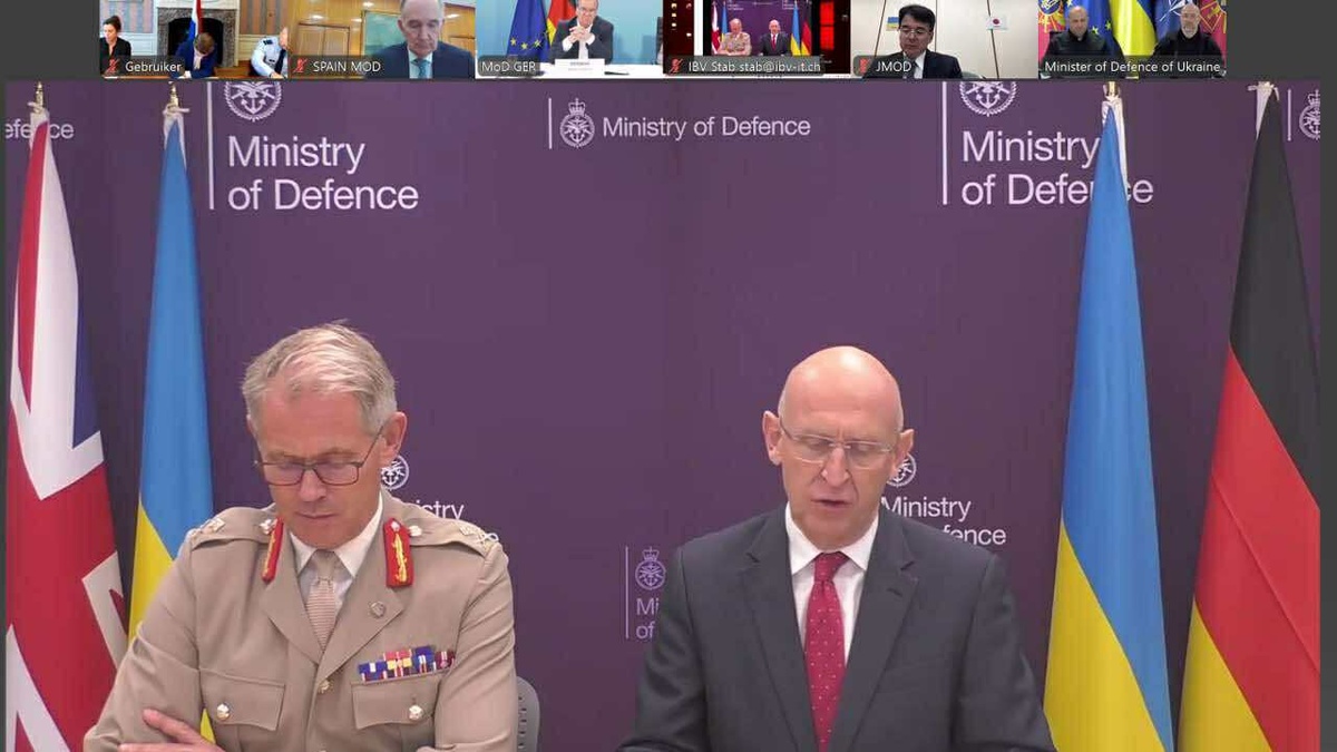 Potekalo je 29. srečanje kontaktne skupine za obrambo Ukrajine v formatu Ramstein