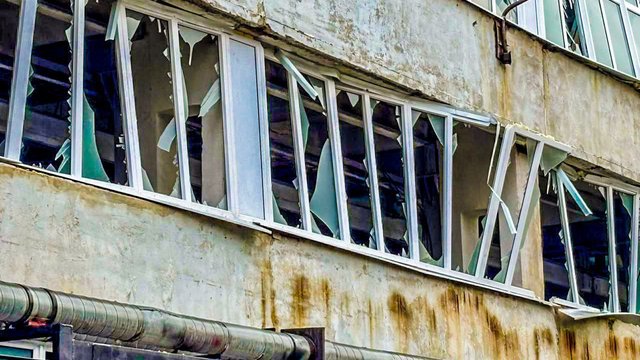 В результате ночной вражеской атаки разрушена котельная в Киевском районе Харькова