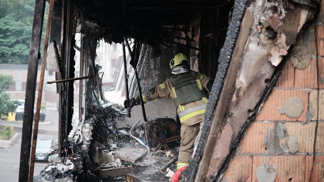 В Києві в результаті нічних ударів загинула людина, семеро постраждали