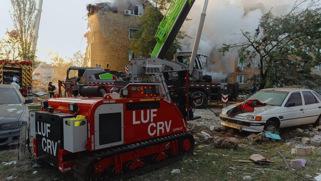 National Police: 10 people 'missing' after massive Russian attack on Kyiv