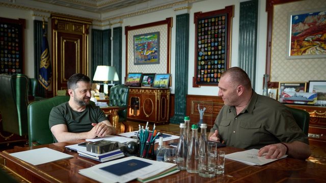Зеленський заслухав доповідь Малюка і погодив деякі операції СБУ