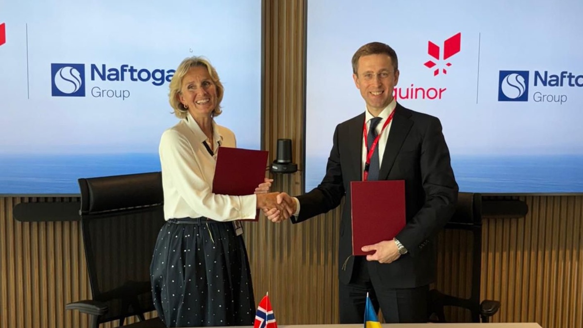 Ukraine's Naftogaz, Norway's Equinor sign memo of cooperation – Naftogaz CEO