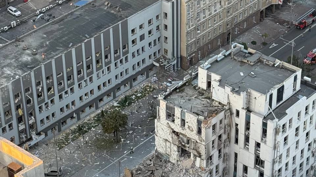 EU considers Russian strike on building near EU mission deliberate