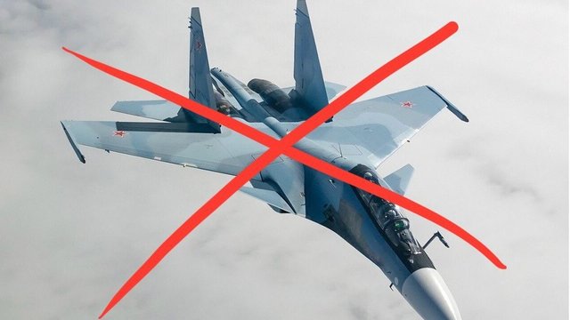 Russian Su-30SM crashed while performing mission in Zmiinyi area