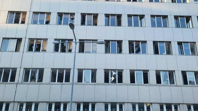 Офис ЕИБ в Киеве поврежден в результате ночной российской атаки