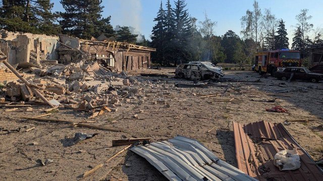 Після бомбардування бази відпочинку під Запоріжжям ушпиталені 9 людей, серед них є діти – обладміністрації