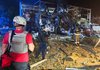 УКК помогает ликвидировать последствия российской атаки БпЛА в Запорожье
