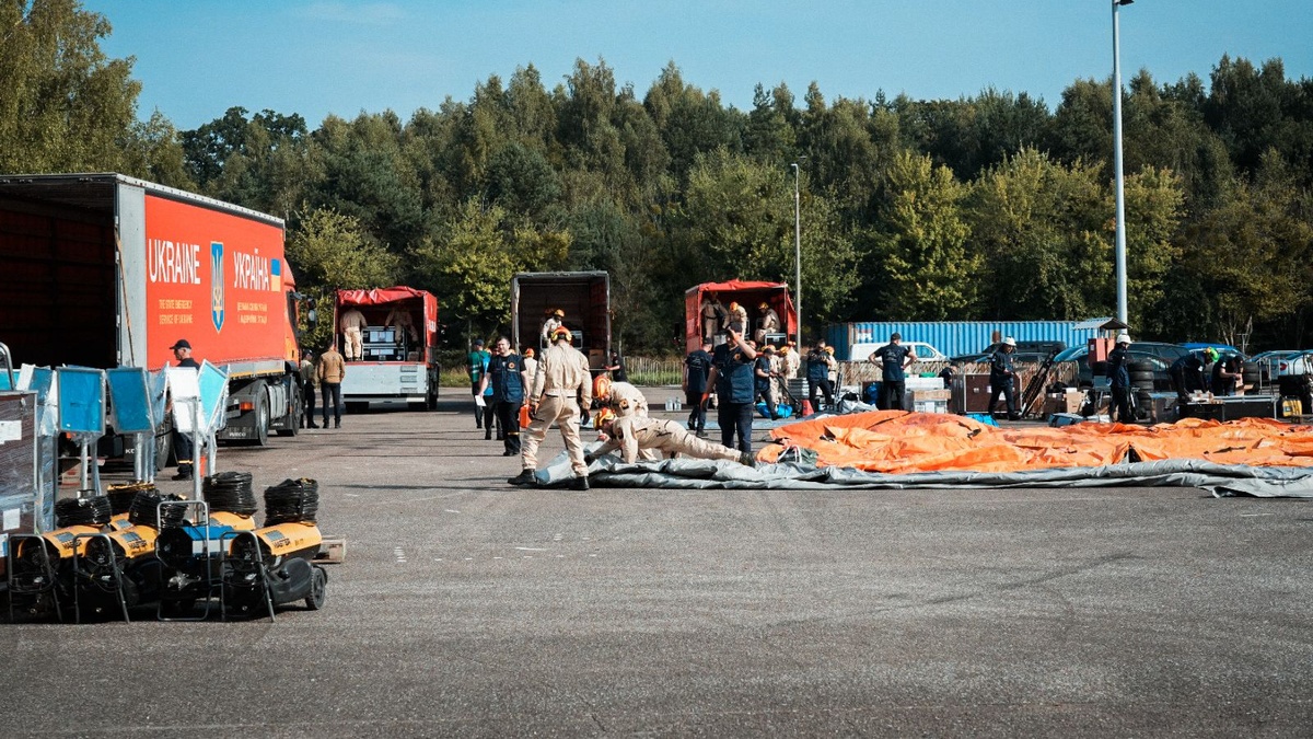 Rescuers from Ukraine at re-certification in Gdansk to confirm their readiness to participate in large-scale intl events