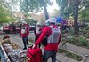 Волонтеры УКК оказывают помощь пострадавшим от воздушных атак РФ в Запорожье и Киевской области