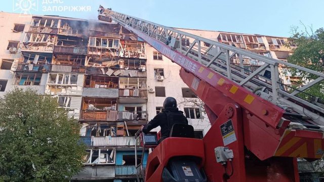 В Україні більше 70 поранених після ракетно-дронової атаки росіян, пошкоджено понад 100 цивільних об’єктів - МВС
