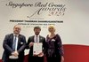 УЧХ отримав відзнаку "Друг Сінгапурського Червоного Хреста"