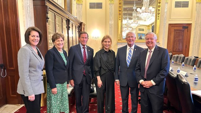 Стефанішина обговорила з двопартійною групою сенаторів США подальші кроки у забезпеченні обороноздатності й безпеки України