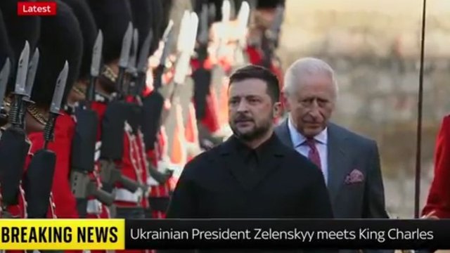 Зеленський зустрівся з королем Чарльзом ІІІ