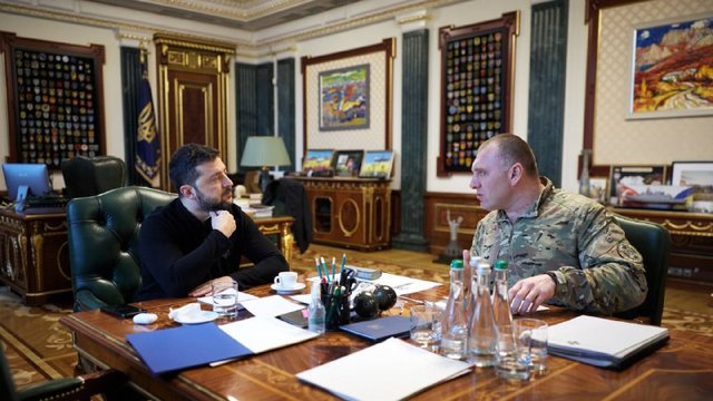 Зеленський за підсумками доповіді Малюка: маємо суттєві результати у знищенні російських комплексів ППО