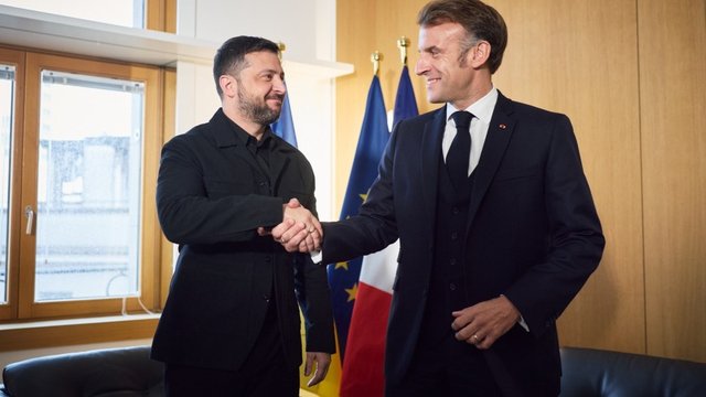 Зеленский и Макрон скоординировали позиции накануне встречи "Коалиции желающих" в Лондоне