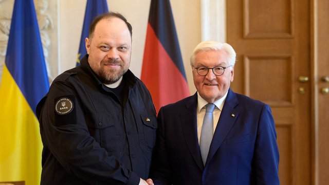 Стефанчук и Штайнмайер обсудили поддержку Украины в сфере безопасности