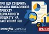 Про дискусію у пресцентрі інформаційного агентства "Інтерфакс-Україна" на тему "Про що свідчить аналіз показників проєкту Державного бюджету на наступний рік"