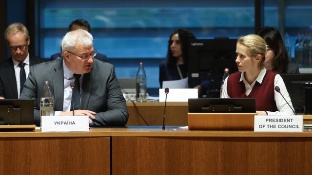 Сибига на Совете министров иностранных дел ЕС призвал к "давлению, давлению, и еще раз давлению" на Россию для достижения мира
