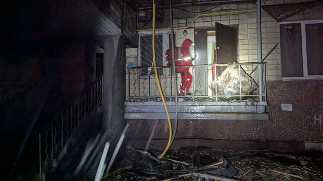 УКК помогал пострадавшим после воздушных атак россиян