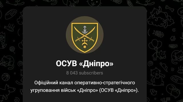 В OSINT-проекте DeepState выразили сомнения в целесообразности расформирования ОСГВ "Днепр"