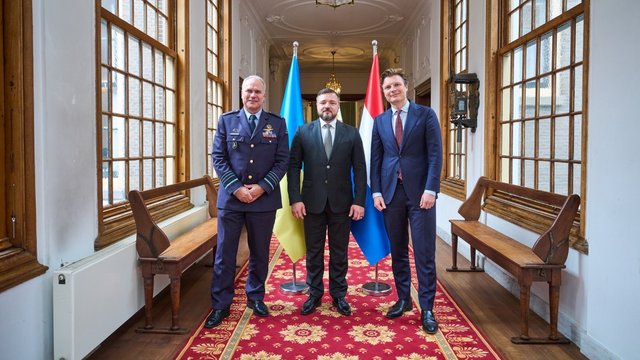 Нідерланди та Україна обговорили подальшу підтримку для літаків F-16