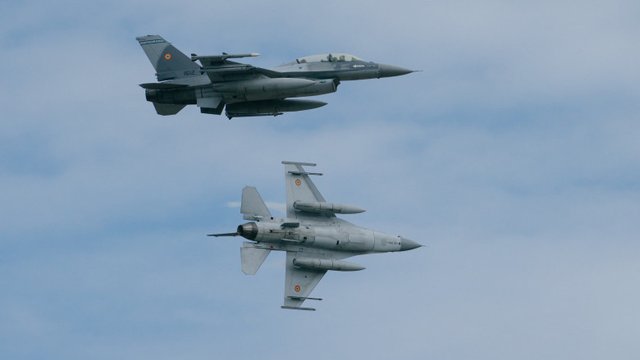 Румыния поднимала F-16 из-за российских ударов по югу Одесской области