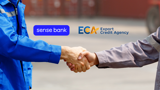 Державний Sense Bank запроваджує нові можливості для українських експортерів