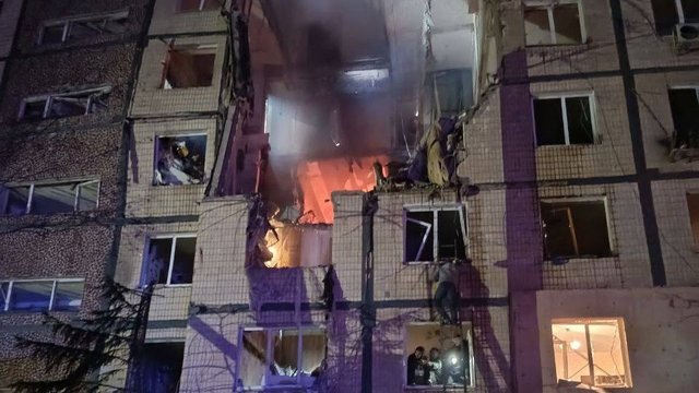 УКК работал на месте российской атаки БпЛА по Днепру