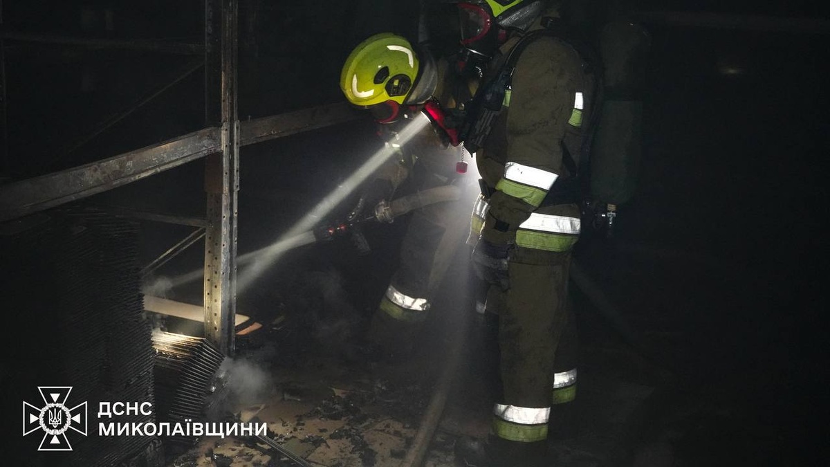 Energy infrastructure in Mykolaiv region damaged due to attack by Russian attack drones